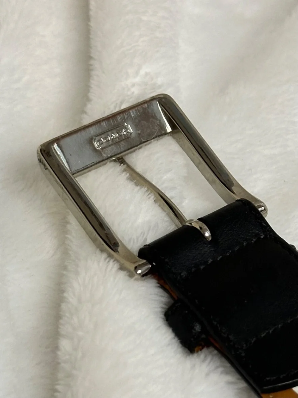 Mens coach belt